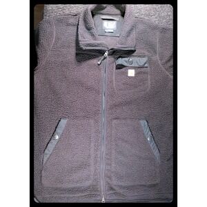 Carhartt Fleece Jacket Full Zip Relaxed Fit Womens XXL